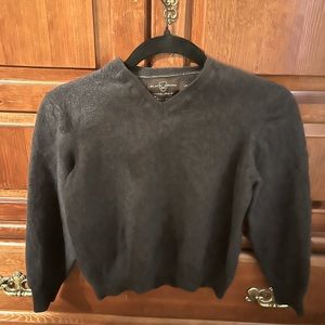 Black Brown 1826 boys wool sweater